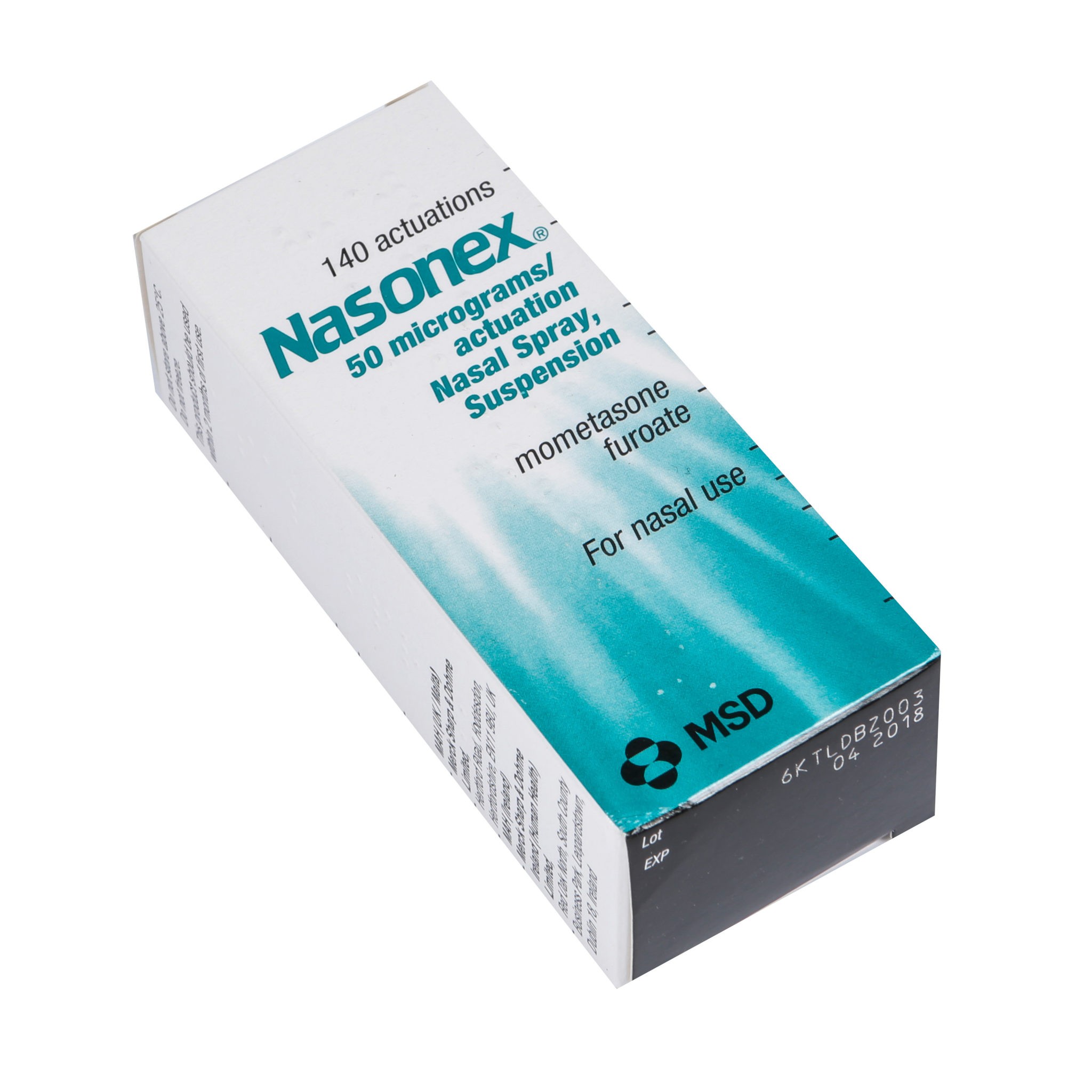 Nasonex Nasal Spray Mometasone Furoate Cut Out Stock Photo - Alamy